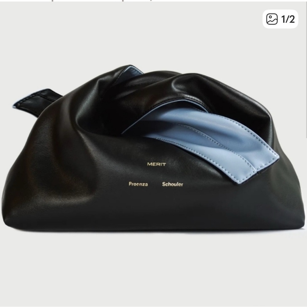 NWOT Proenza Schouler Black/Blue bag never worn